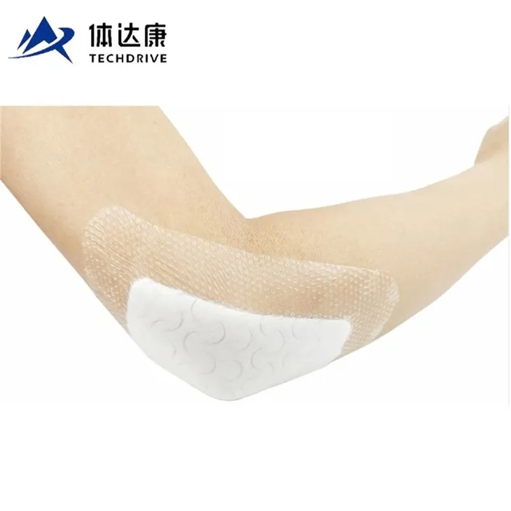 Ilma Prova tas-silikonju Post Operattiv Dressing 8 × 6cm